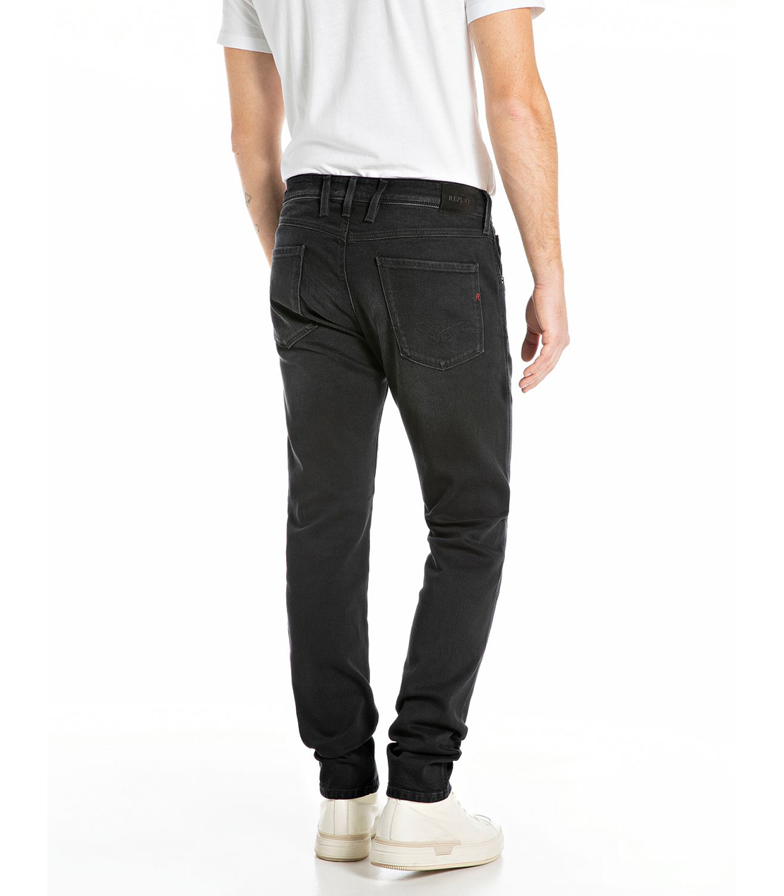 スリムフィットANBASS TOUCH DENIM 詳細画像 ブラック 2